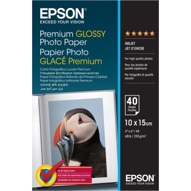 Foto popierius Epson A6 255 g/m2 blizgus (40 lap.)