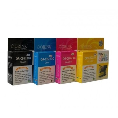 Brother LC223VALBP kasečių rinkinys – Premium Brother LC223VALBP kasečių rinkinys – Premium