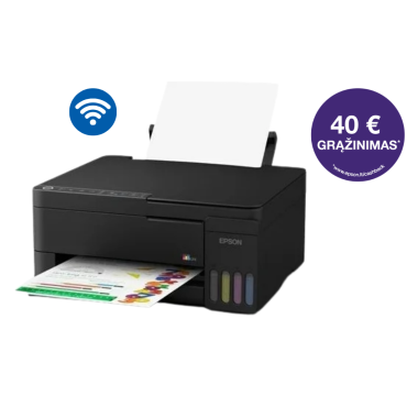Epson EcoTank L3351 daugiafunkcis A4 spausdintuvas su Wi-Fi