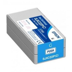 Epson SJIC22P(C) kasetė mėlyna (C33S020602) – Originalas