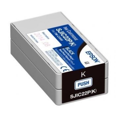 Kasetė Epson SJIC22P(K) Black – Originalas