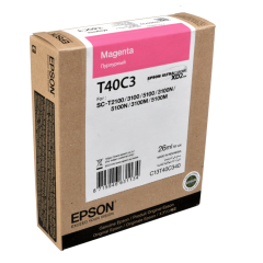 Kasetė Epson T40C3 M OEM