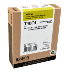 Kasetė Epson T40C4 Y OEM