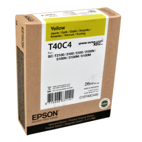 Kasetė Epson T40C4 Y OEM