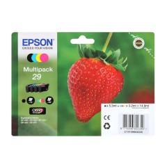 Kasečių rinkinys Epson 29 BK/C/M/Y (C13T29864012), 4 vnt. – Originalus