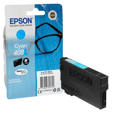 Kasetė Epson 408L C (C13T09K24010), mėlyna – Originali