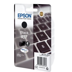 Kasetė Epson 407BK (C13T07U140) juoda – Originali