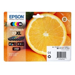 Kasetės Epson 33XL (C13T33574011) Rinkinys – Originalus