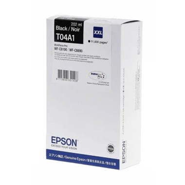 Epson T04A1 (C13T04A14N) black rašalo kasetė – Originali