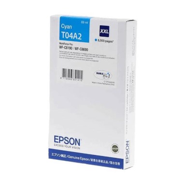 Epson T04A2 (C13T04A24N) cyan rašalo kasetė – Originali