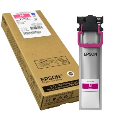 Epson T11C3 M (C13T11C340) raudona rašalo kasetė, Originali