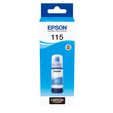 Rašalas Epson 115 EcoTank Mėlynas – Originalus Rašalas Epson 115 EcoTank Mėlynas – Originalus