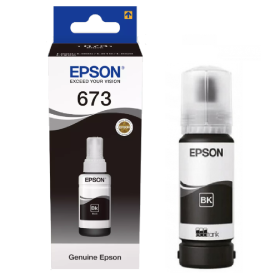 Rašalas Epson T6731 BK (C13T67314A), 70 ml, juodas – Originalus