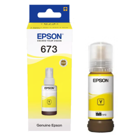Rašalas Epson T6734 Y (C13T67344A), 70 ml, geltonas – Originalus