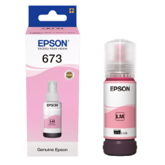 Rašalas Epson T6736 LM (C13T67364A), 70 ml, šviesiai raudonas – Originalus