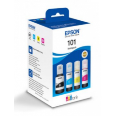 Epson 101 EcoTank 4 spalvų rašalų rinkinys – Originalus
