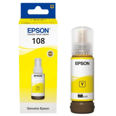 Rašalas Epson 108 EcoTank Geltonas – Originalus