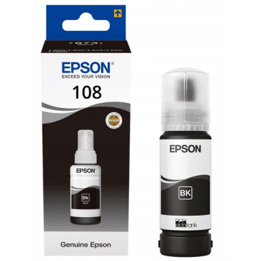 Rašalas Epson 108 EcoTank Juodas – Originalus Rašalas Epson 108 EcoTank Juodas – Originalus