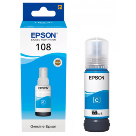Rašalas Epson 108 EcoTank Mėlynas – Originalus