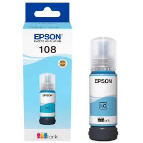 Rašalas Epson 108 EcoTank Šviesiai mėlynas – Originalus