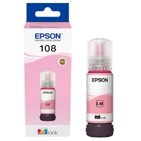 Rašalas Epson 108 EcoTank Šviesiai raudonas – Originalus