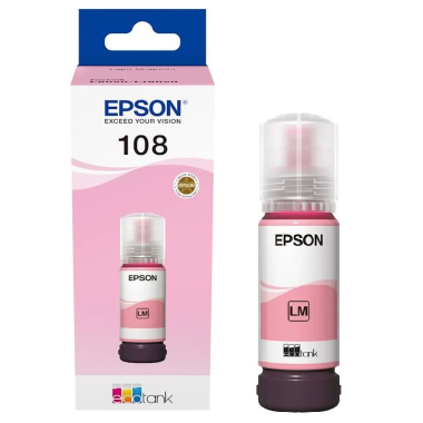 Rašalas Epson 108 EcoTank Šviesiai raudonas – Originalus
