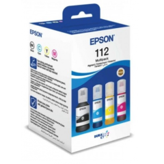 Epson 112 EcoTank 4 spalvų rašalų rinkinys – Originalus