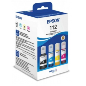 Epson 112 EcoTank 4 spalvų rašalų rinkinys – Originalus