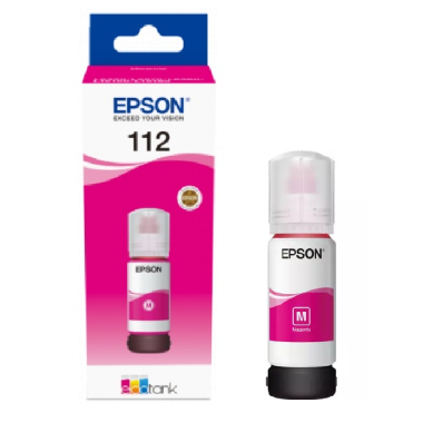 Rašalas Epson 112 EcoTank Raudonas – Originalus Rašalas Epson 112 EcoTank Raudonas – Originalus