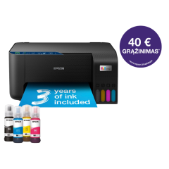 Epson EcoTank L3271 daugiafunkcis A4 spausdintuvas su Wi-Fi