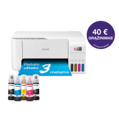 Epson EcoTank L3276 daugiafunkcis A4 spausdintuvas su Wi-Fi