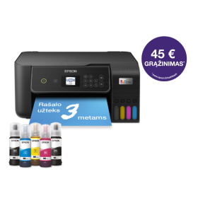 Epson EcoTank L3280 daugiafunkcis A4 spausdintuvas su Wi-Fi