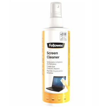 Valymo purškiklis ekranui 250 ml. FELLOWES