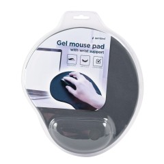 Pelės kilimelis Gembird Ergonomic (MP-GEL-GR) pilkas