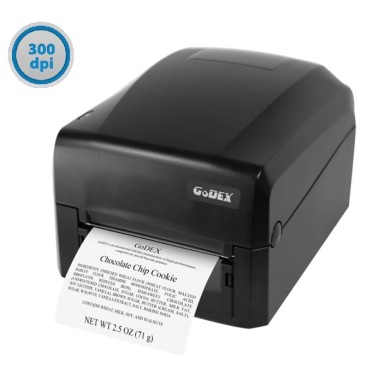 Godex GE330 etikečių spausdintuvas su USB ir LAN – 300 dpi