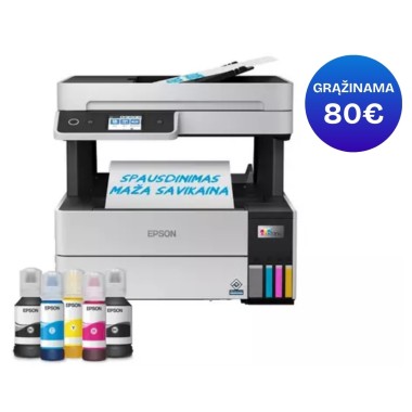 Epson EcoTank L6460 spausdintuvas su Wi-Fi ir LAN
