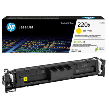 Kasetė HP 220X Y (W2202X) yellow – Originali