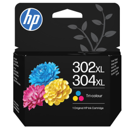 Kasetė HP 302XL / 304XL (B7RT8AE) spalvota – originali Kasetė HP 302XL / 304XL (B7RT8AE) spalvota – originali