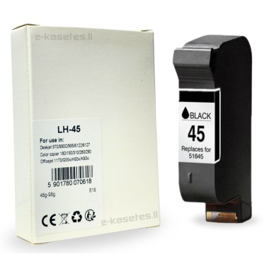 Kasetė HP 45, 51645A – ECO Kasetė HP 45, 51645A – ECO