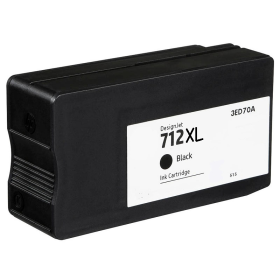 Kasetė HP 712XL BK (3ED71A) juoda – ECO