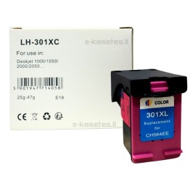 Kasetė HP 301XL (CH564EE) spalvota – Eco
