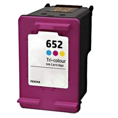 Kasetė HP 652 (F6V24AE) Spalvota ECO