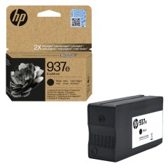 Kasetė HP 937e XL BK (4S6W9NE) juoda – Originali Kasetė HP 937e XL BK (4S6W9NE) juoda – Originali