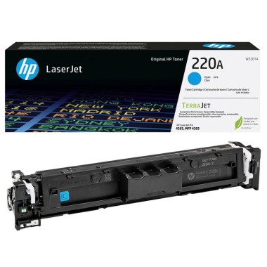 Kasetė HP 220A C (W2201A) mėlyna – Originali