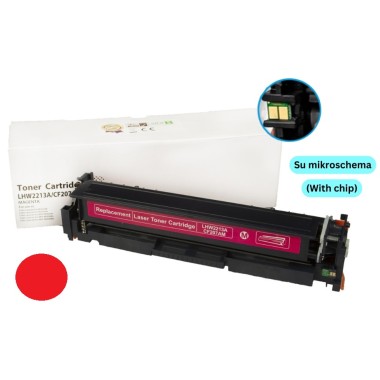 Kasetė HP 207A M, Purpurinė / Raudona (Magenta) (W2213A) – ECO