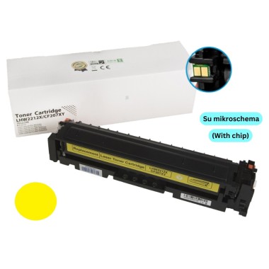 Kasetė HP 207X Y (W2212X) yellow – ECO