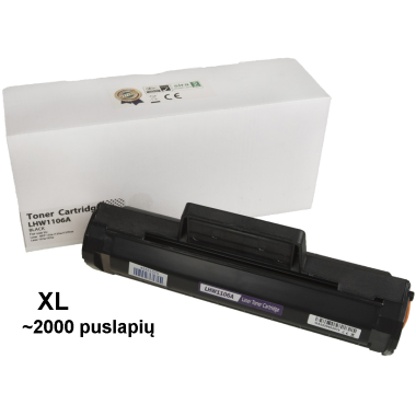 Kasetė HP 106X (W1106X) 2000 psl. ECO