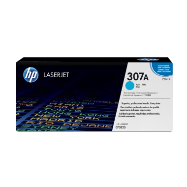 Kasetė HP 307A C (CE741A) cyan – Originlai