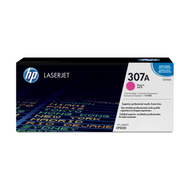Kasetė HP 307A M (CE743A) raudona – Originali