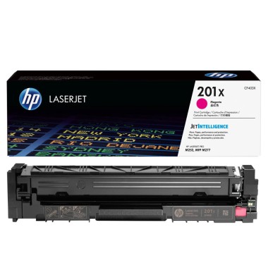 Kasetė HP 201X M (CF403X) raudona – Originali
